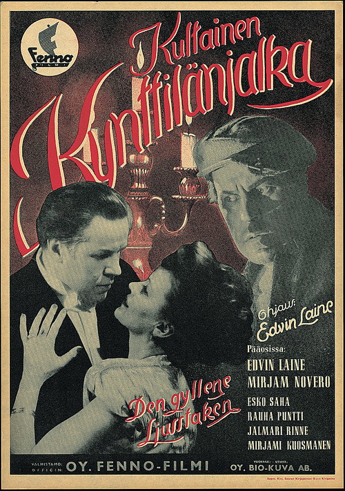 Kultainen kynttilänjalka — постер
