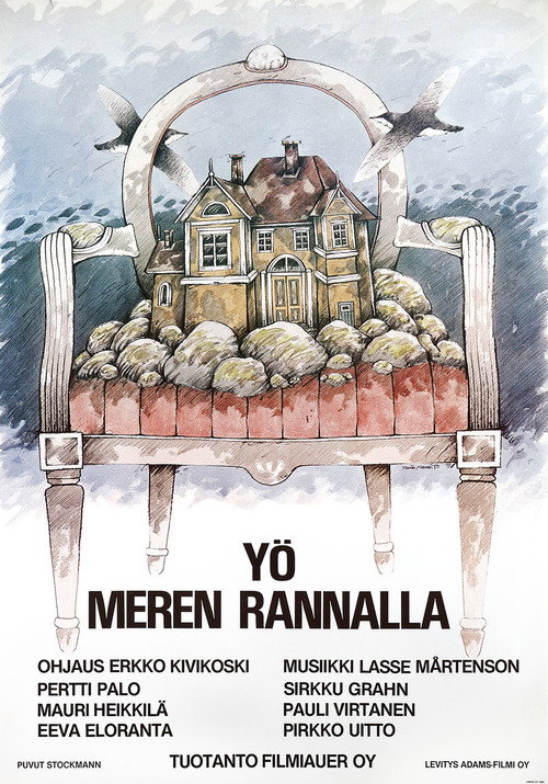 Yö meren rannalla — постер