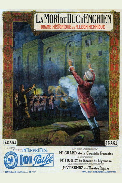 La Mort du duc d'Enghien en 1804 — постер