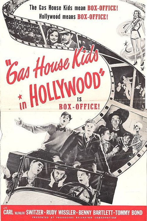 The Gas House Kids in Hollywood — постер