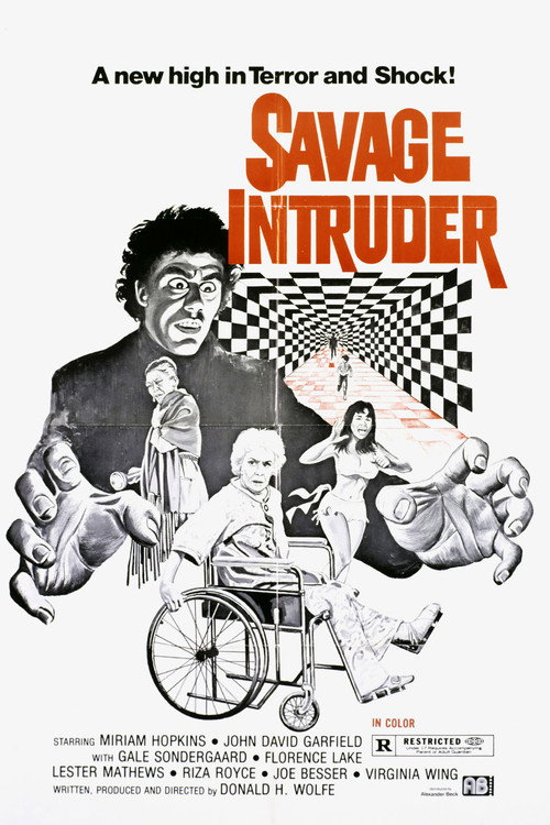 Savage Intruder — постер