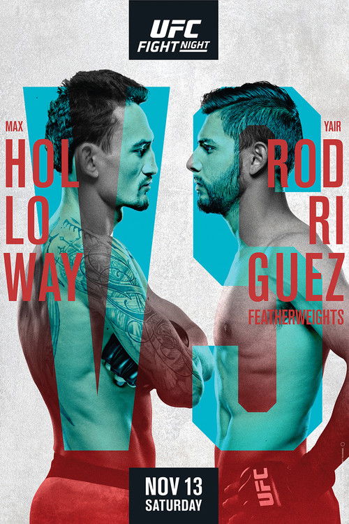 UFC Fight Night 197: Holloway vs. Rodríguez — постер