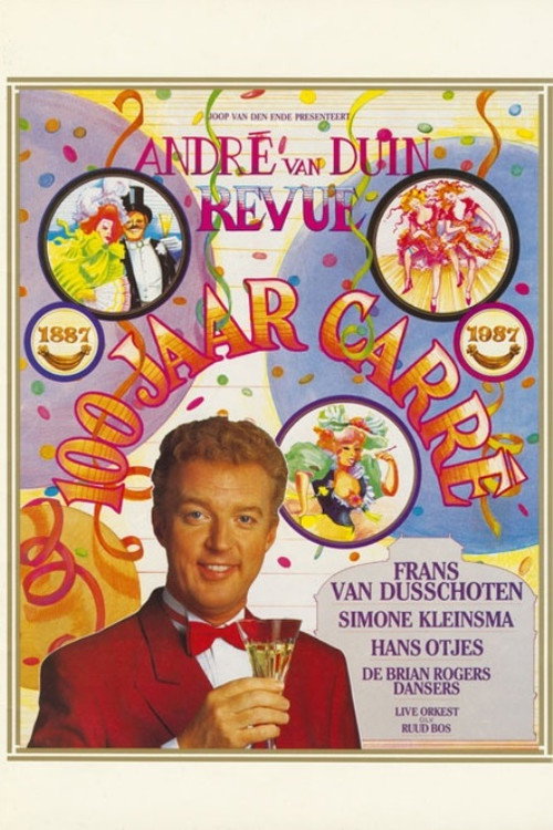 André van Duin revue 1987-1989 (100 jaar Carré) — постер
