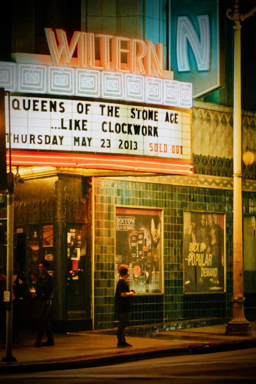 Queens of the Stone Age: Live at The Wiltern 2013 — постер