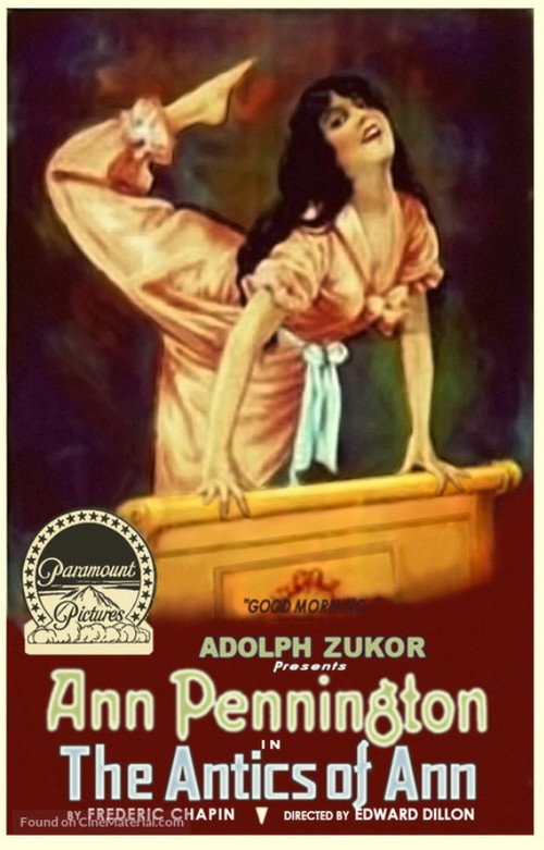 The Antics of Ann — постер