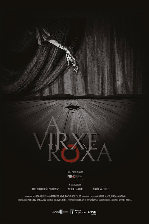 A virxe roxa — постер