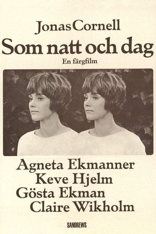 Som natt och dag — постер