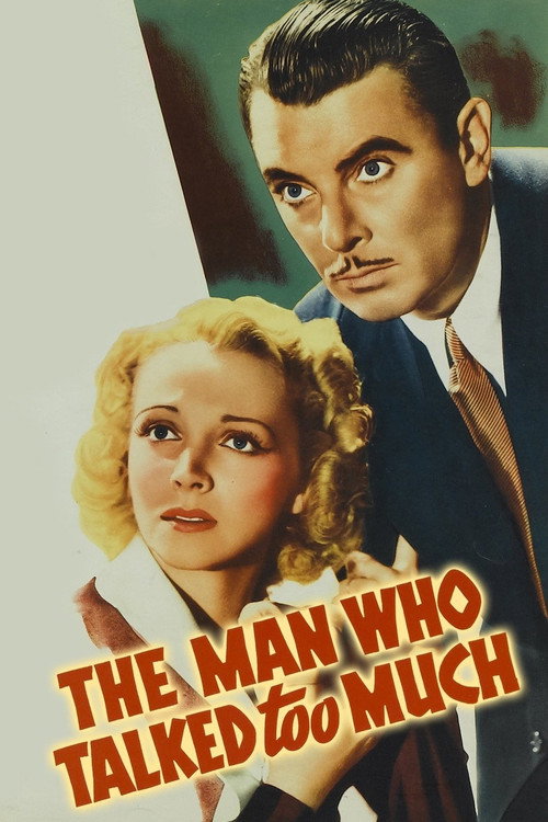The Man Who Talked Too Much — постер