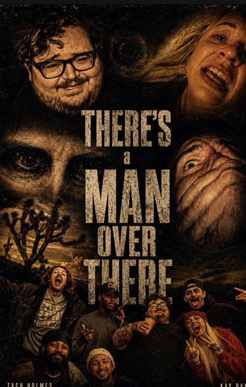 Theres a Man over There — постер