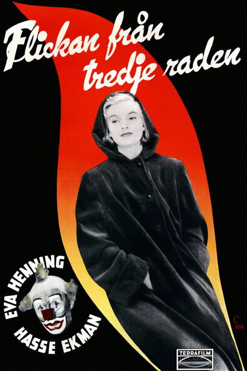 Flickan från tredje raden — постер