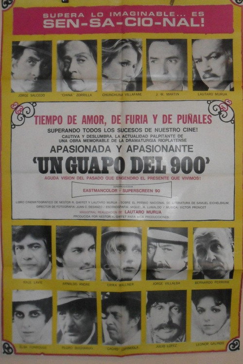Un guapo del 900 — постер