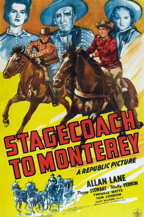 Stagecoach to Monterey — постер