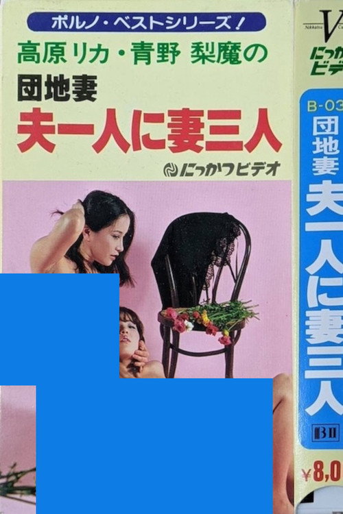 団地妻 夫一人に妻三人 — постер