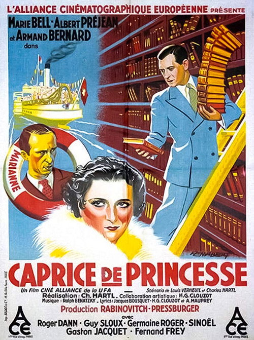 Caprice de princesse — постер