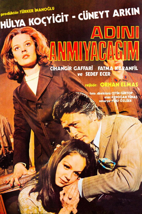 Adını Anmayacağım — постер