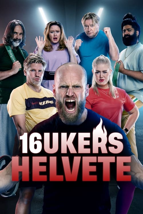 16 ukers helvete — постер