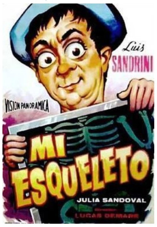 Mi esqueleto — постер