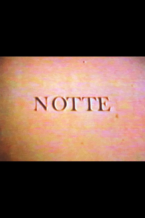 Notte — постер