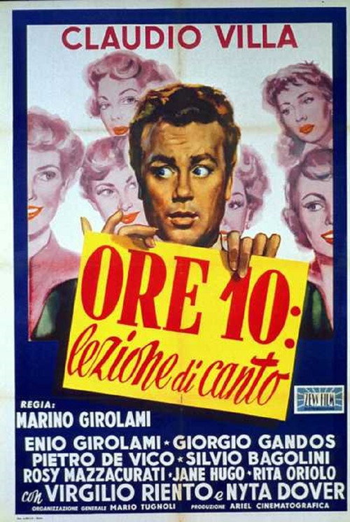 Ore 10: lezione di canto — постер