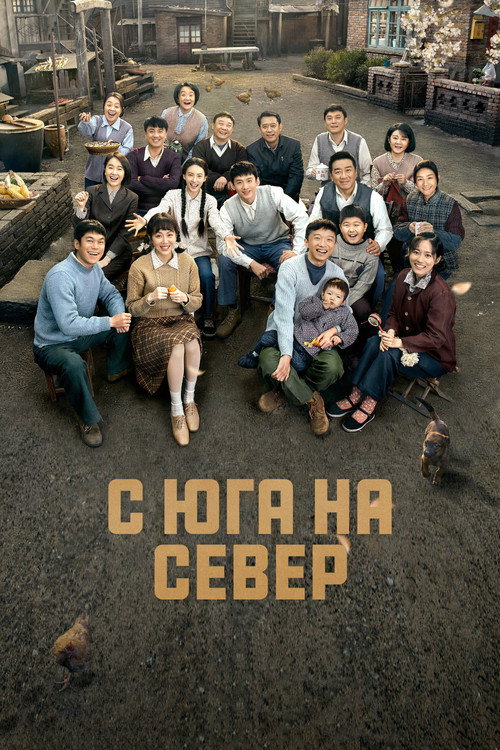 С юга на север — постер