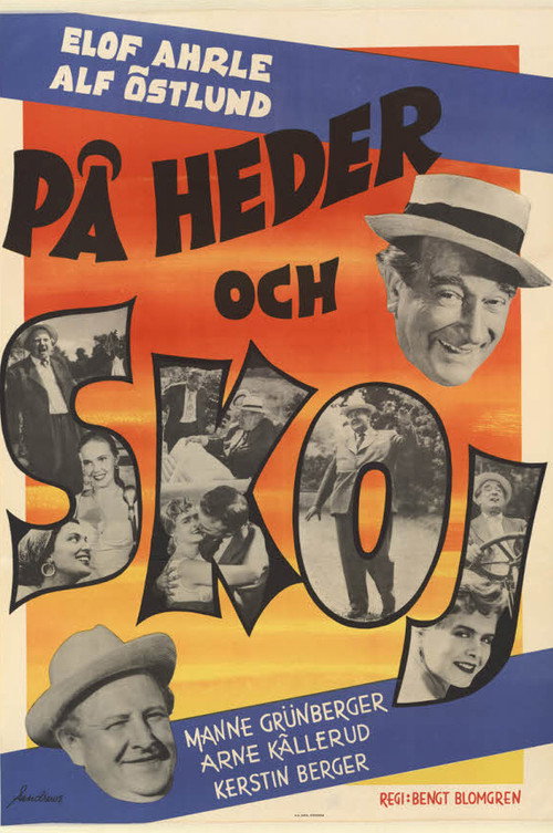 På heder och skoj — постер