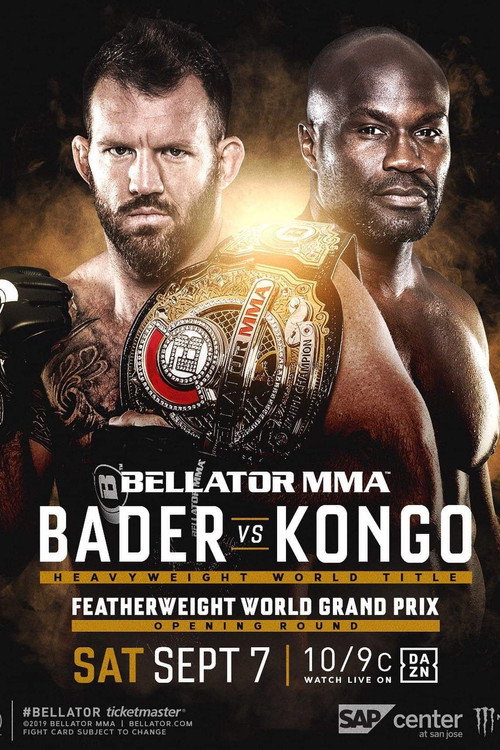 Bellator 226: Bader vs. Kongo — постер
