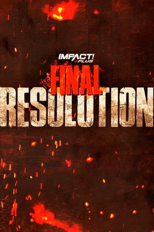 IMPACT Wrestling: Final Resolution 2020 — постер