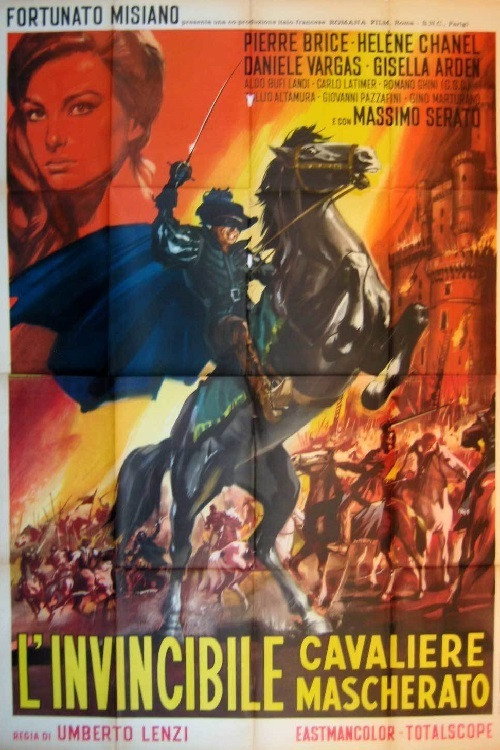 L'invincibile cavaliere mascherato — постер