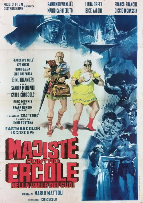 Maciste contro Ercole nella valle dei guai — постер