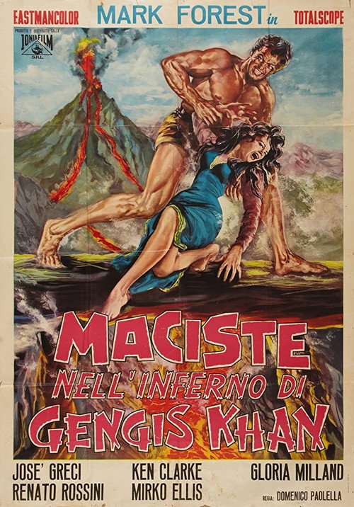 Maciste nell'inferno di Gengis Khan — постер