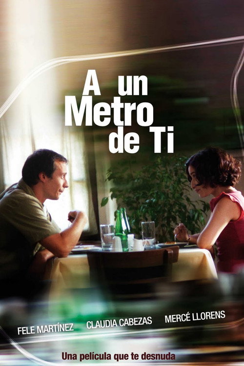 A un metro de tí — постер