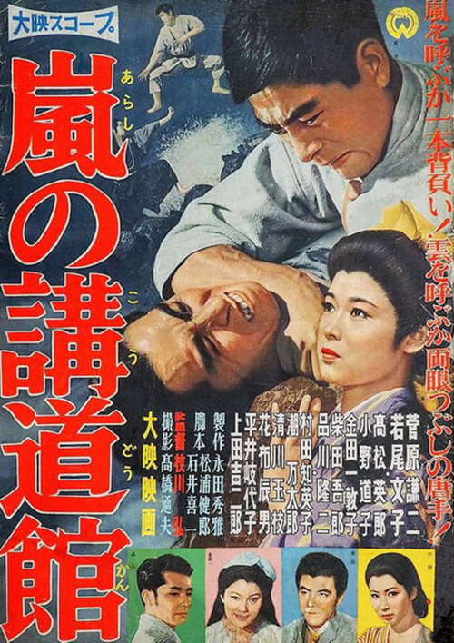 嵐の講道館 — постер