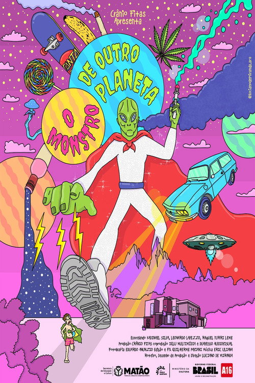O Monstro de Outro Planeta — постер