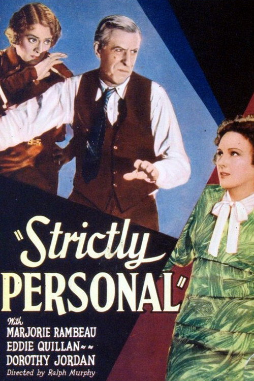 Strictly Personal — постер