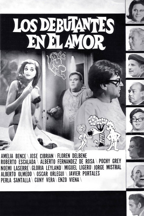 Los debutantes en el amor — постер