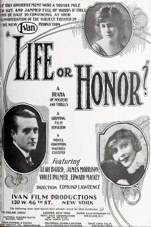 Life or Honor? — постер