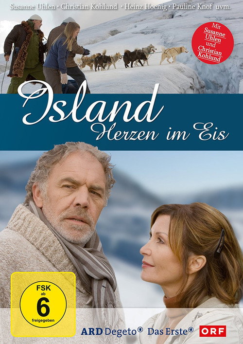 Island - Herzen im Eis — постер