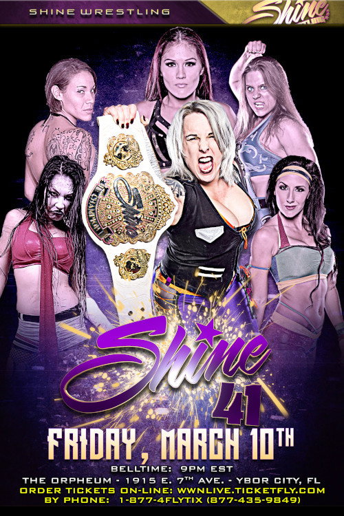 SHINE 41 — постер
