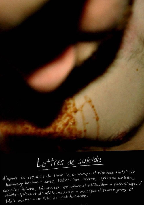 Lettres de suicide — постер