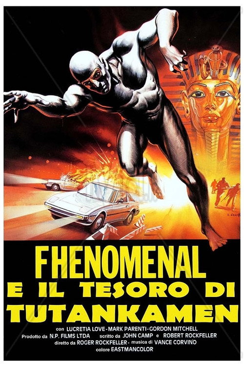 Fenomenal e il tesoro di Tutankamen — постер