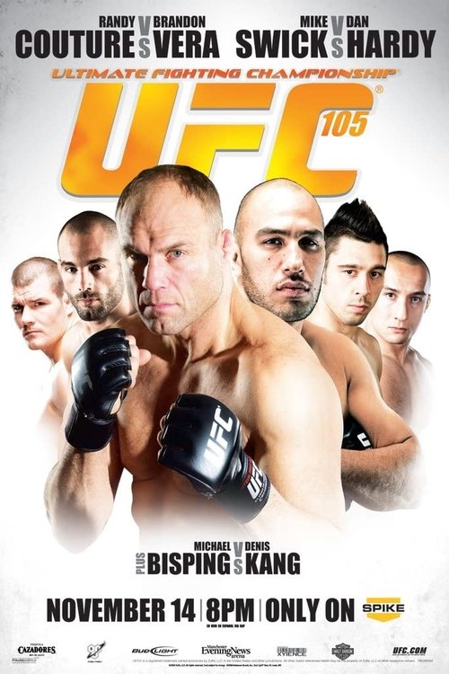 UFC 105: Couture vs. Vera — постер