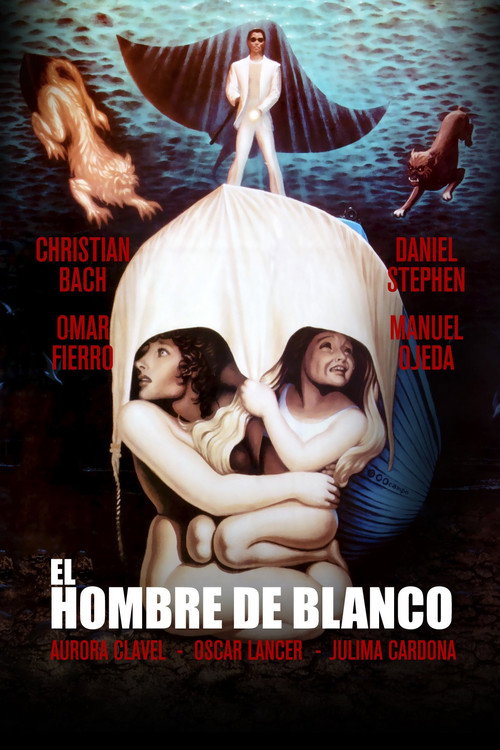 El hombre de blanco — постер