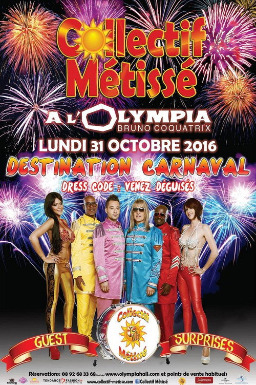 Collectif Métissé - Olympia 2016 — постер
