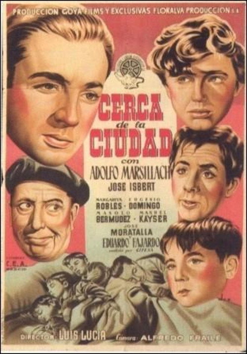 Cerca de la ciudad — постер