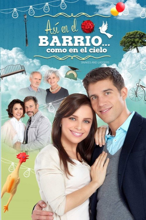 Así en el barrio como en el cielo — постер