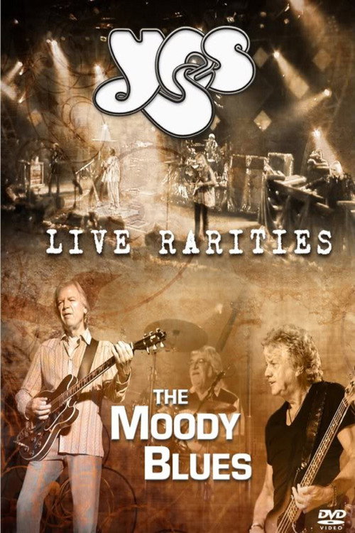 The Moody Blues & Yes - Live Rarities — постер