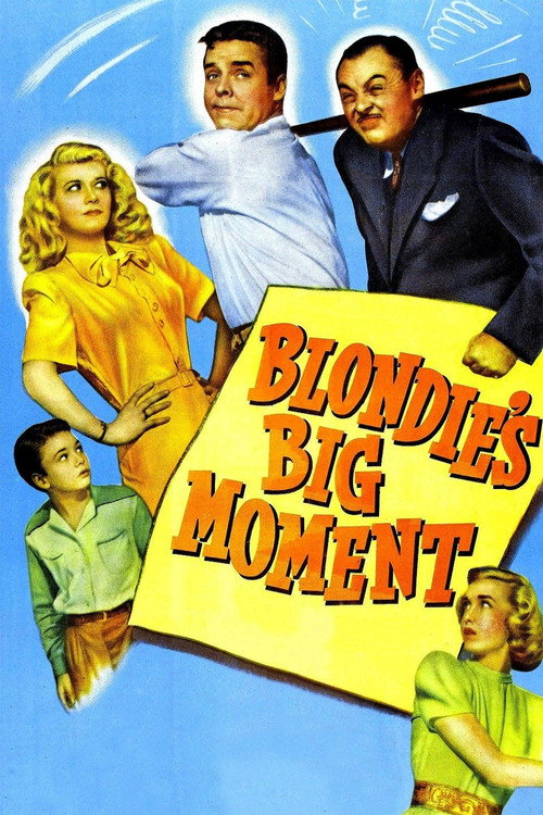 Blondie's Big Moment — постер