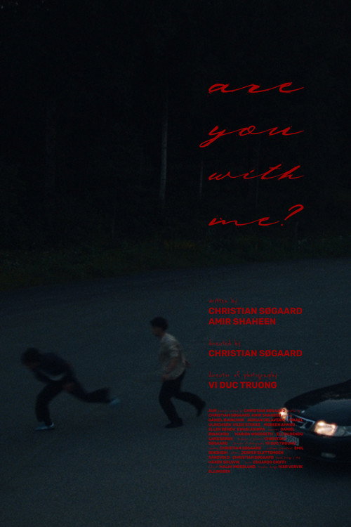 are you with me? — постер