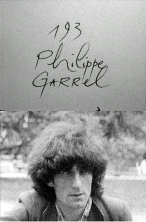 Cinématon N°193 Philippe Garrel — постер