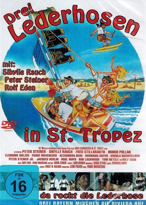 Drei Lederhosen in St. Tropez — постер